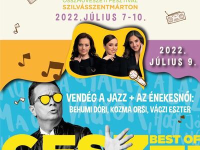 📣Best of Geszti és a Jazz+Az énekesnői: Behumi Dóri, Kozma Orsi és Váczi Eszter 2022.július 9-én, 20:30-kor a F.A.L.U. Fesztivál  nagyszínpadán.